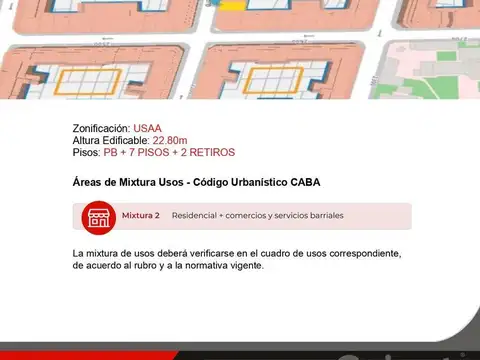 Terreno en Venta en Recoleta, USD 750.000