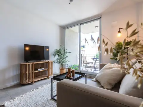 Departamento 2 ambientes con 1 baño