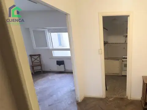 Venta dos ambientes, amplio y luminoso. Apto Credito.