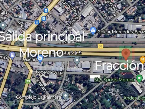 Terreno en Venta de 2400,0 m2