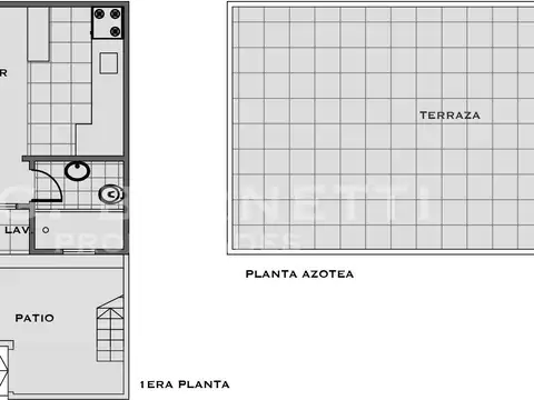 Depto Tipo Casa en Alquiler de 2 ambientes