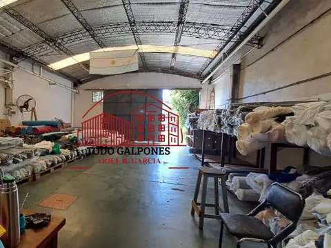 Galpón 870m² s/Lote 24*50 Fza. Motriz T2 Playon Maniobras ámplio