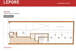 Valle 816 de 1 Unidades en Caballito