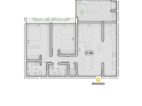 Departamento en Venta en Fisherton, Rosario