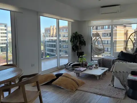 Departamento 3 ambientes en Torre Cristal, Nordelta.