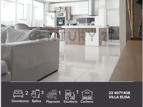 Casa 6 ambientes con 2 baños