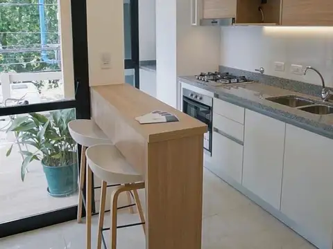 Departamento 2 ambientes con 1 baño