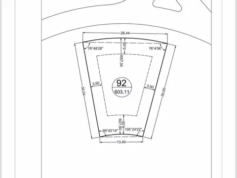 Terreno en Venta de 603,0 m2