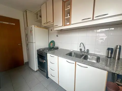 Departamento 2 ambientes con 2 baños