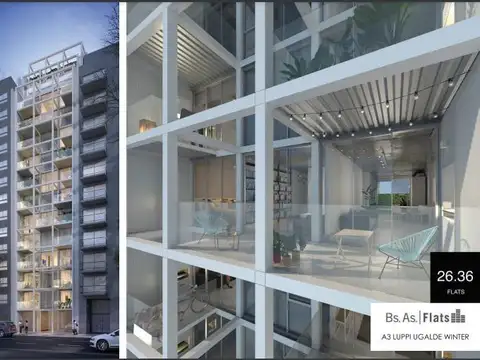 VENTA- 3 amb con gran balcon terraza de  20m2 con parrilla!!-Emprendimiento al costo-NUÑEZ