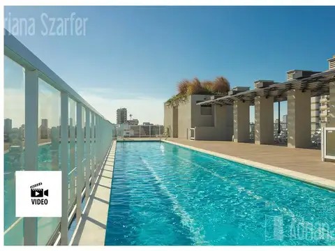 2 amb  56m2 totales  - Balcón corrido  EDIFICIO PURA VIDA  -  DISTINGUIDO Y SUSTENTABLE   DVH -