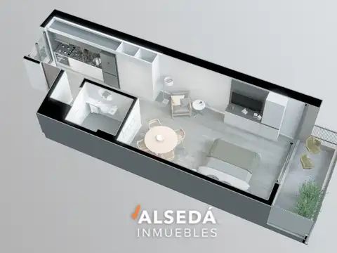 Departamento en Venta en Centro, USD 75.000