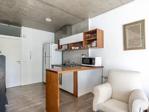 Departamento Monoambiente con 1 baño