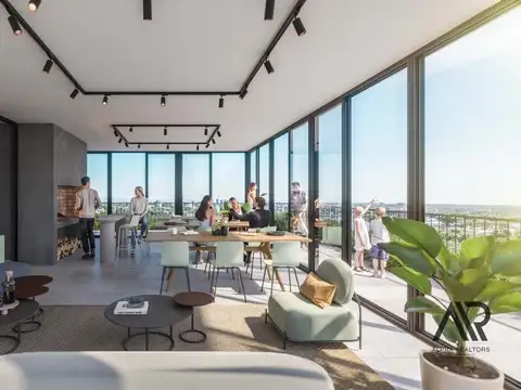 Departamento 2 ambientes con 1 baño