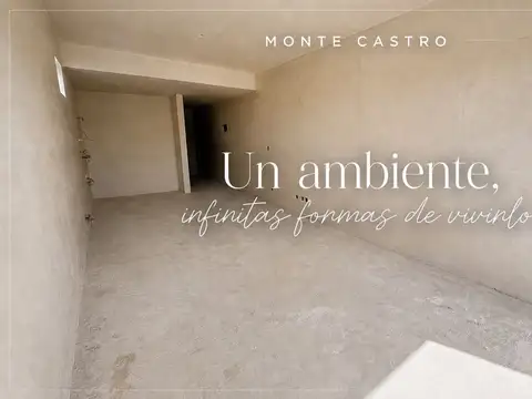 DEPARTAMENTO 1 AMBIENTE VENTA V DEL PARQUE BALCON