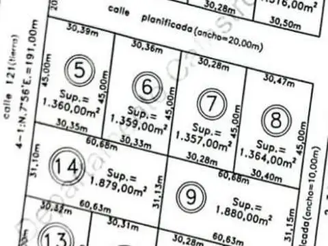 Terreno en Venta en Gualeguay, USD 20.000