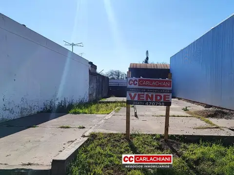 Terreno en Venta 9  mts Frente