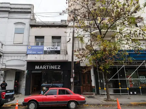 Terreno en venta en pleno centro de Barracas de 330m2 actualmente local comercial 