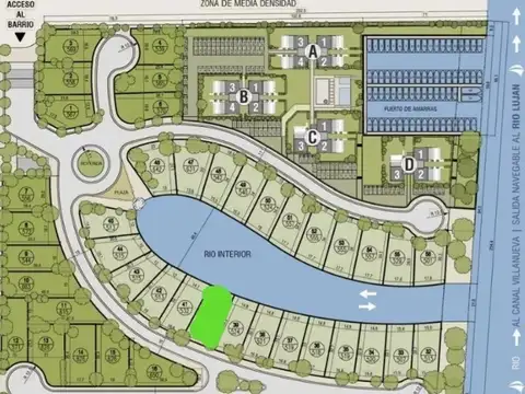 Terreno en Venta en Dique Lujan, USD 189.000