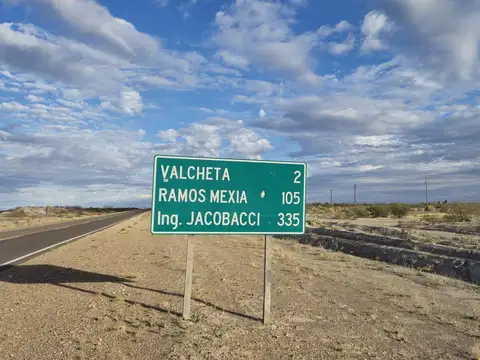 Campo de campo en Valcheta, Rio Negro.