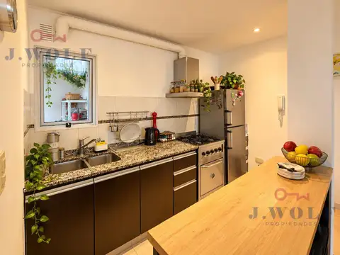 Departamento 2 ambientes con 1 baño