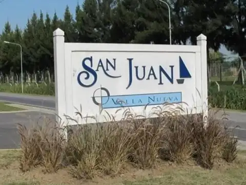 Venta de lote en barrio  San Juan, Villanueva, Tigre