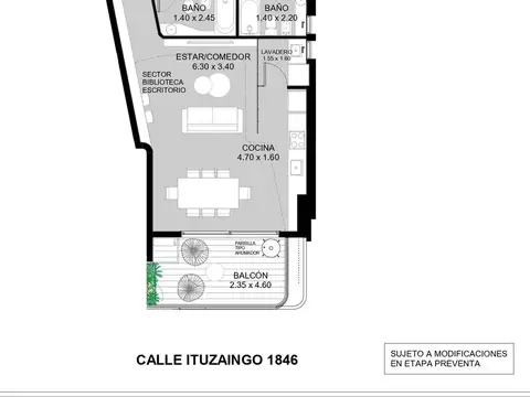 Departamento en Venta en Abasto, USD 220.500