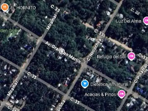 Terreno en Venta 45  mts Fondo
