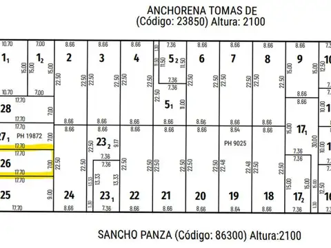 Terreno en Venta en Tiro Suizo, Rosario