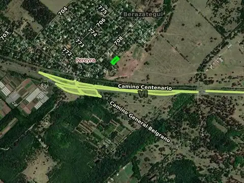 Terreno en Venta en Pereyra, USD 120.000