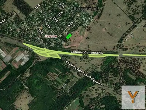 Terreno en Venta en Pereyra, USD 120.000