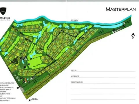 VENTA LOTE COUNTRY CLUB & GOLF EVERLINKS LUJAN