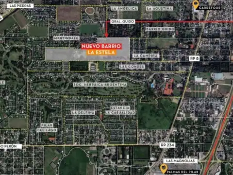 Terreno en Venta en Pilar Centro, USD 78.000