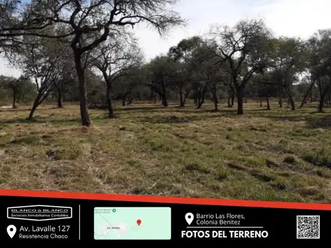 Terreno en Venta en Colonia Benitez, USD 4.000