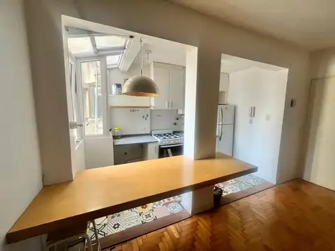 Departamento 2 ambientes con 1 baño