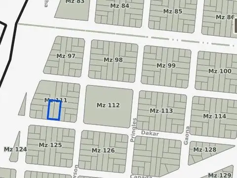 Lote en Venta en Ostende
