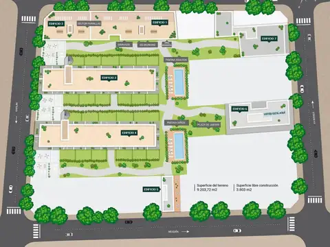 Departamento 3 ambientes con 1 baño