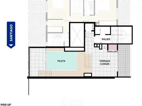 Departamento en Venta de 1 dormitorio