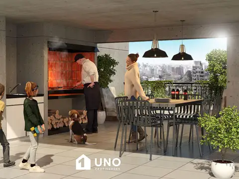 Departamento en Venta de 1 dormitorio