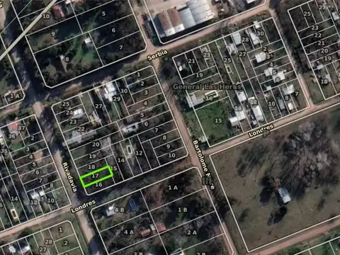 Rivadavia e/ Serbia y Londres