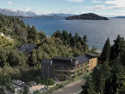 Departamento turístico con vista al lago boutique