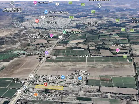 Terreno en venta exclusivo en Tupungato