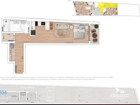 Departamento en Venta en Pocitos , USD 147.000