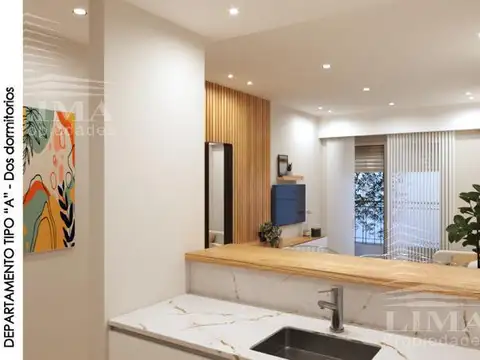 Departamento 2 dormitorios Línea Premium 