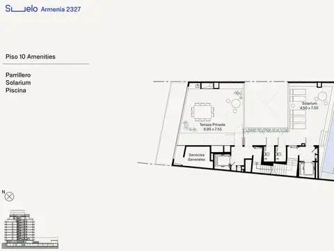 Departamento 4 ambientes con 2 baños