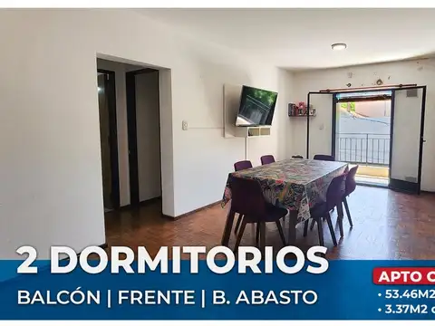 VENTA DEPTO 2 DORMITORIOS B. ABASTO POR ESCALERAS