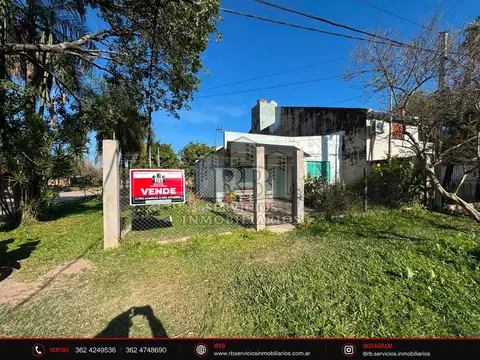 CASA DE DOS DORMITORIOS SOBRE ASFALTO