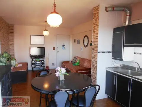 Departamento 2 ambientes con 1 baño