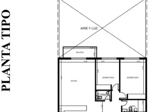 Departamento en Venta de 3 ambientes