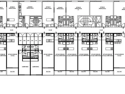 Departamento Monoambiente con 1 baño